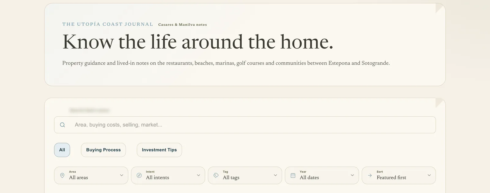 The journal at a desk: Know the life around the home, with a search of the notes