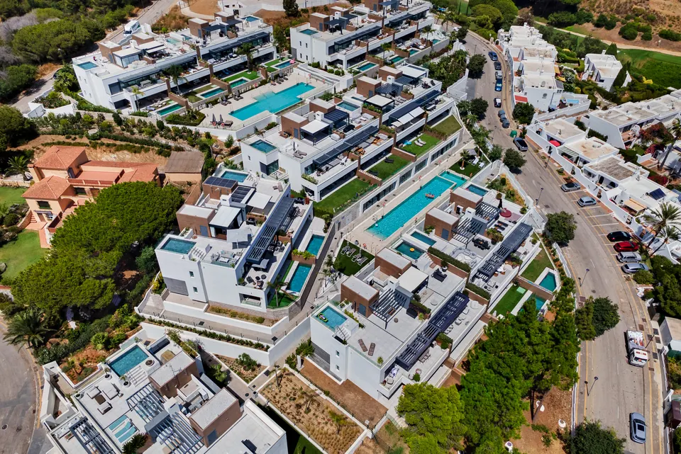 Aerial view, Mila Homes · 2025 · shoot 8